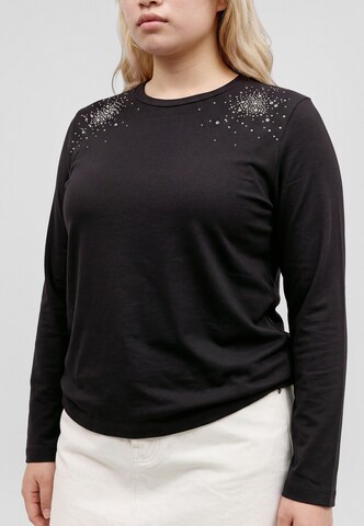 Persona by Marina Rinaldi Shirts 'FONTE' i sort: forside