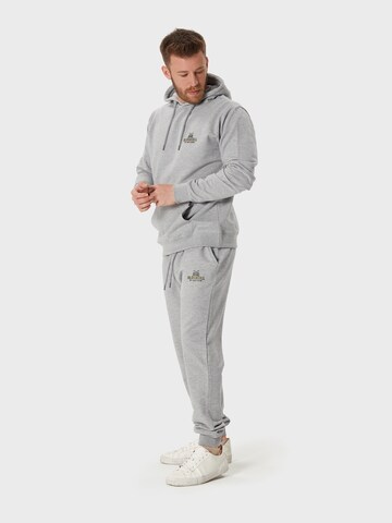 Oldskull Sweatshirt 'Samurai' in Grey