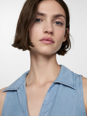 MANGO Blouse 'Bianca' in Blue
