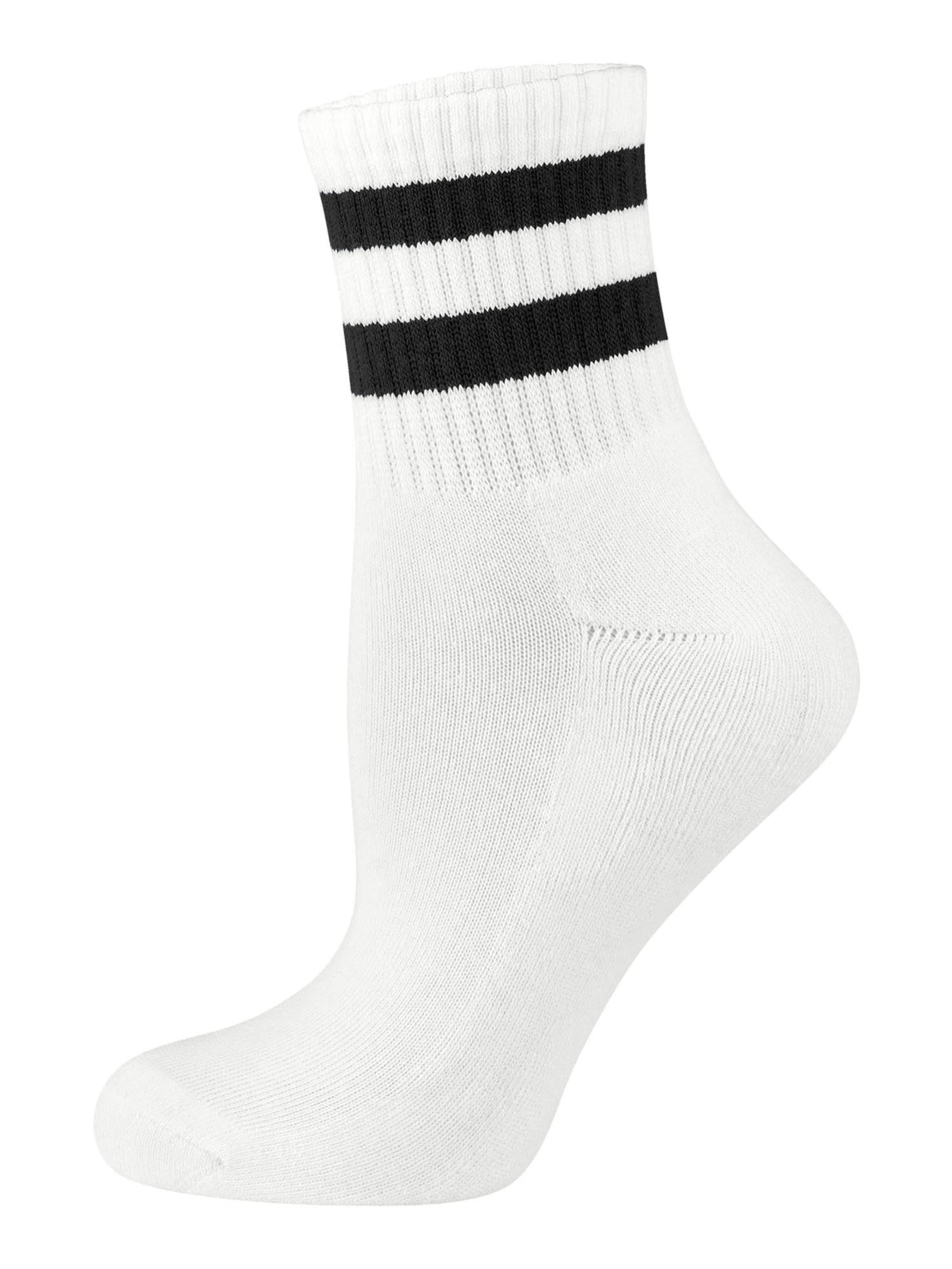 Nur Die Socks ' Kurzsocken ' in White