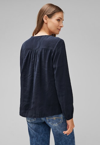 STREET ONE Bluse in Blau