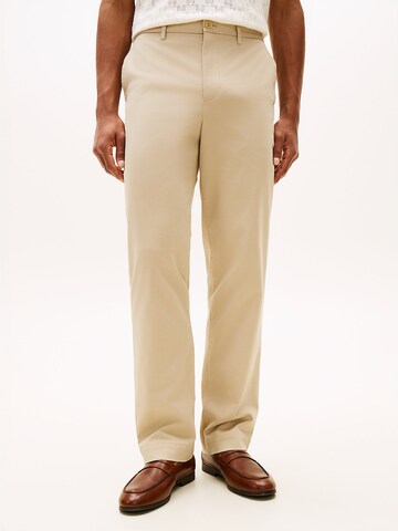 TOMMY HILFIGER Regular Chino trousers 'Dover' in Beige: front