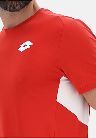 T-Shirt LOTTO en rouge