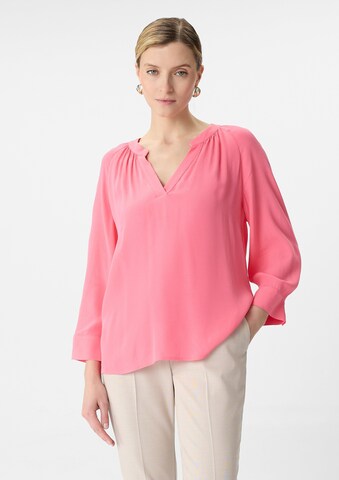 COMMA Blouse in Roze: voorkant