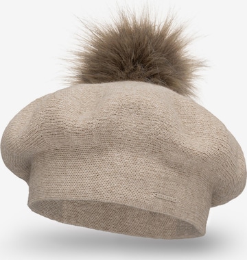 Bonnet '7035' Vivisence en beige : devant