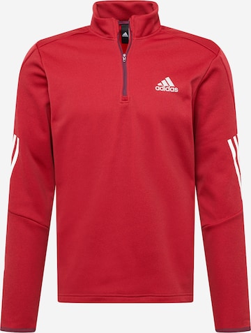 T-Shirt fonctionnel ADIDAS SPORTSWEAR en rouge : devant