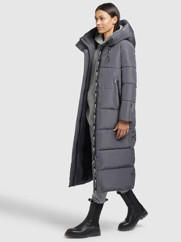 khujo Winter Coat 'Soulani' in Grey