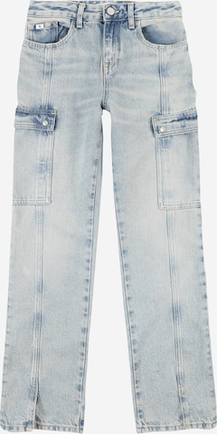 Calvin Klein Jeans Regularen Kavbojke | modra barva: sprednja stran