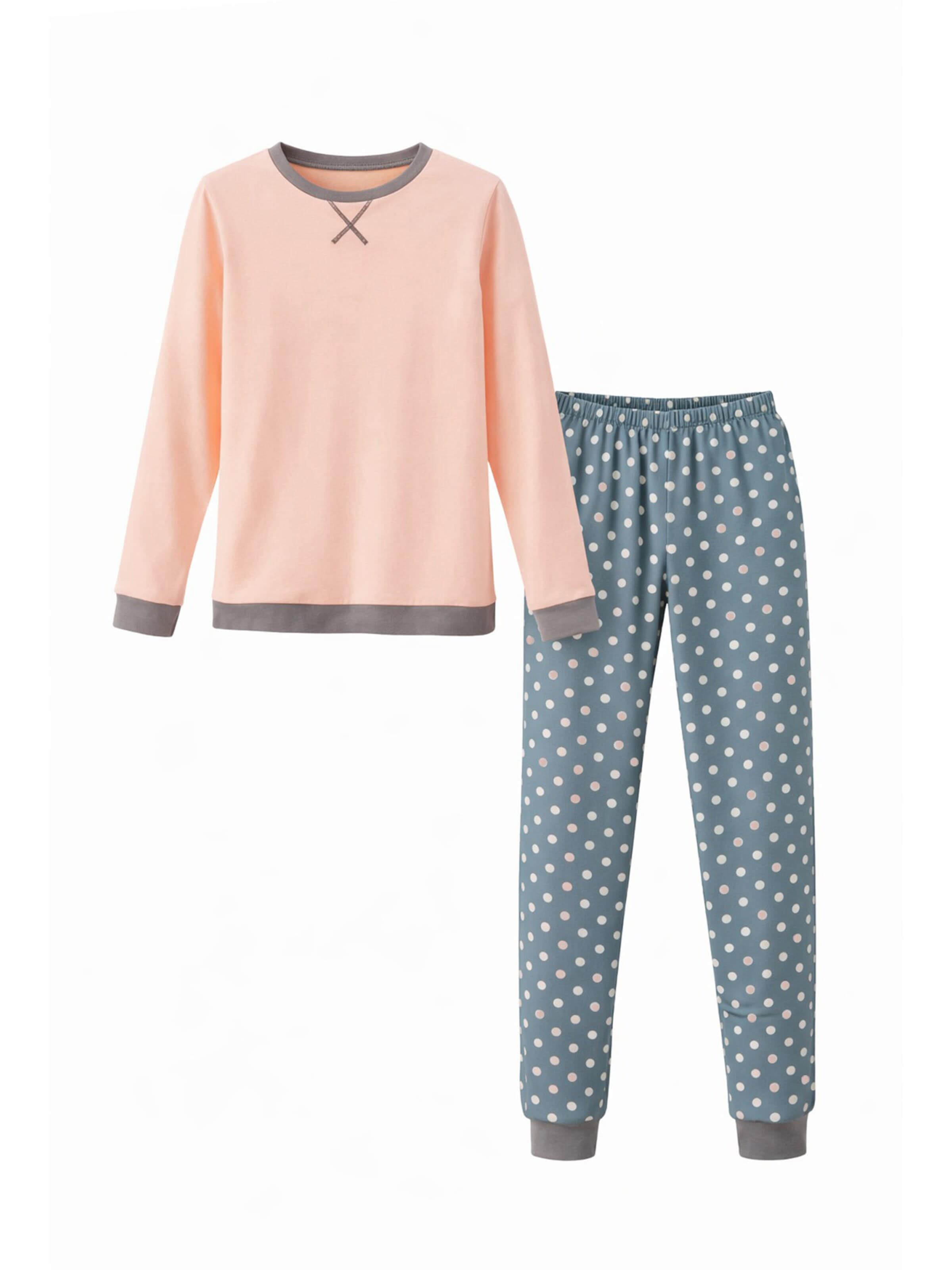 LOREZA - Pijama 'Mädchen Schlafanzug Jolanda' en Mezcla de colores: frente