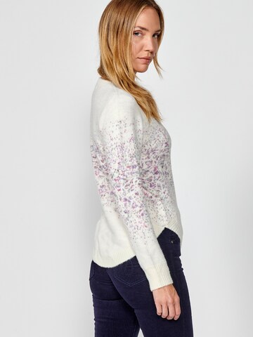 KOROSHI Pullover in Weiß