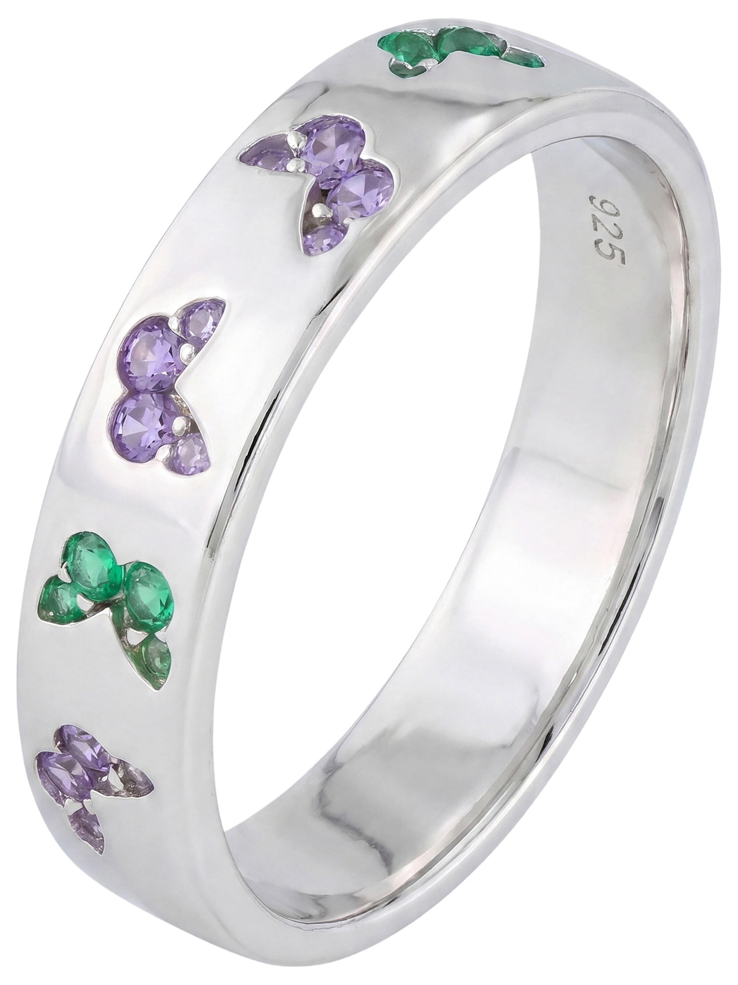 Jobo Ring‌‌‌‌ in Silber: Vorderseite