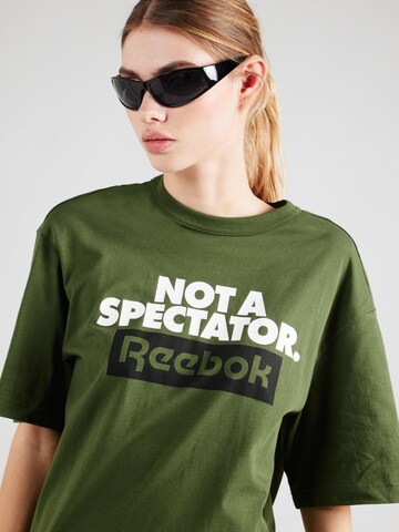 Reebok Funkčné tričko 'SPECTATOR' - Zelená