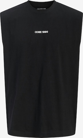 JACK & JONES Μπλουζάκι 'JCOETERNA' σε μαύρο: μπροστά