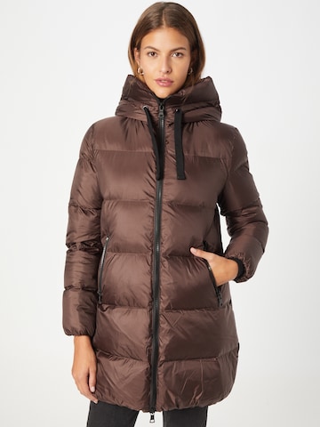 No. 1 Como Winter Coat 'Leonie' in Brown: front