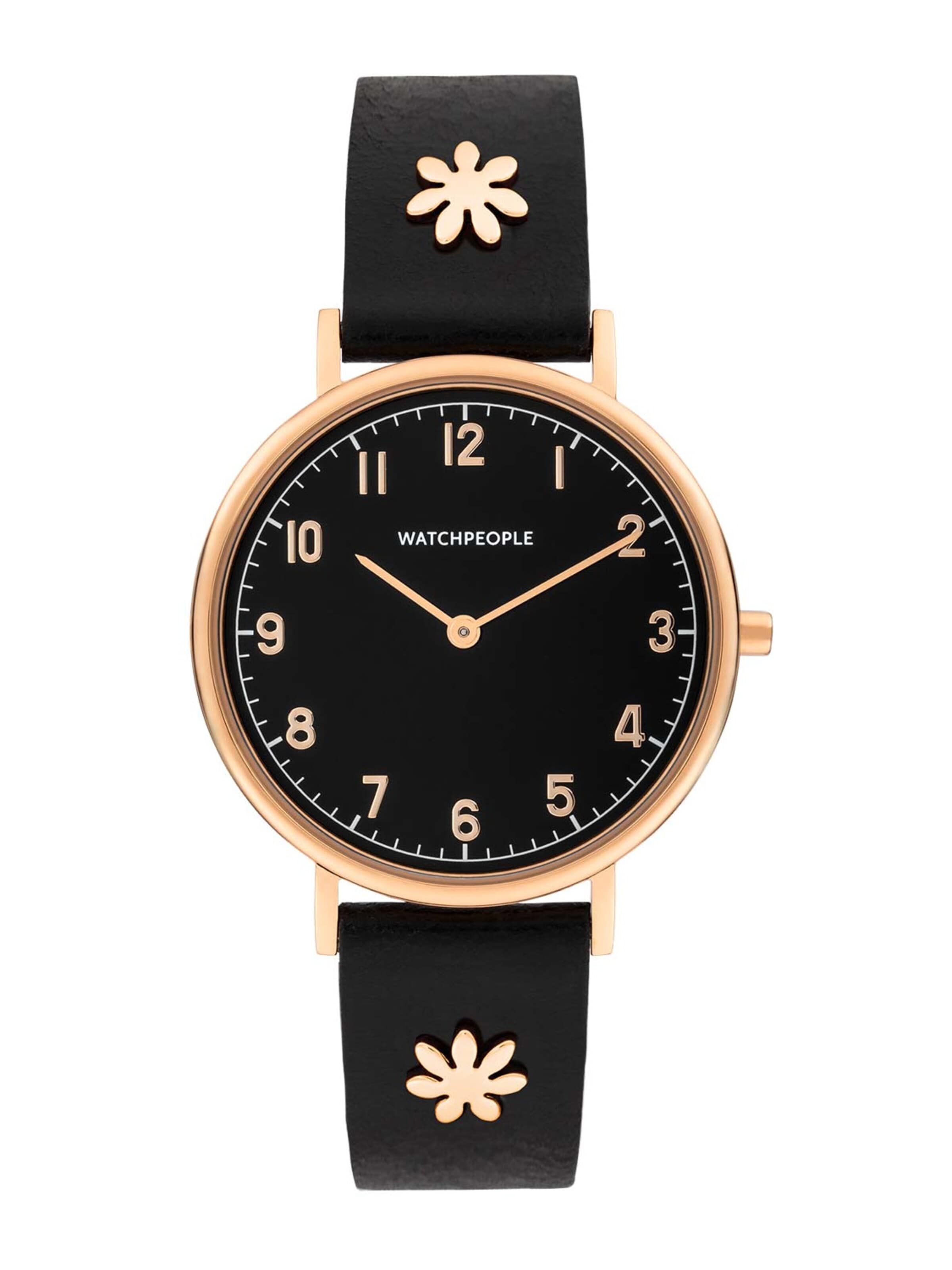 WALTER GROPIUS Analoguhr 'JEWELS FLOWER 2'‌‌‌‌‌‌‌‌‌ in Gold: Vorderseite