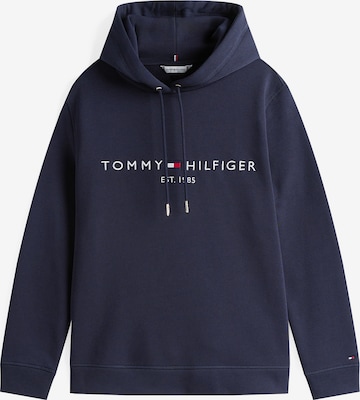 Sweat-shirt TOMMY HILFIGER en bleu : devant