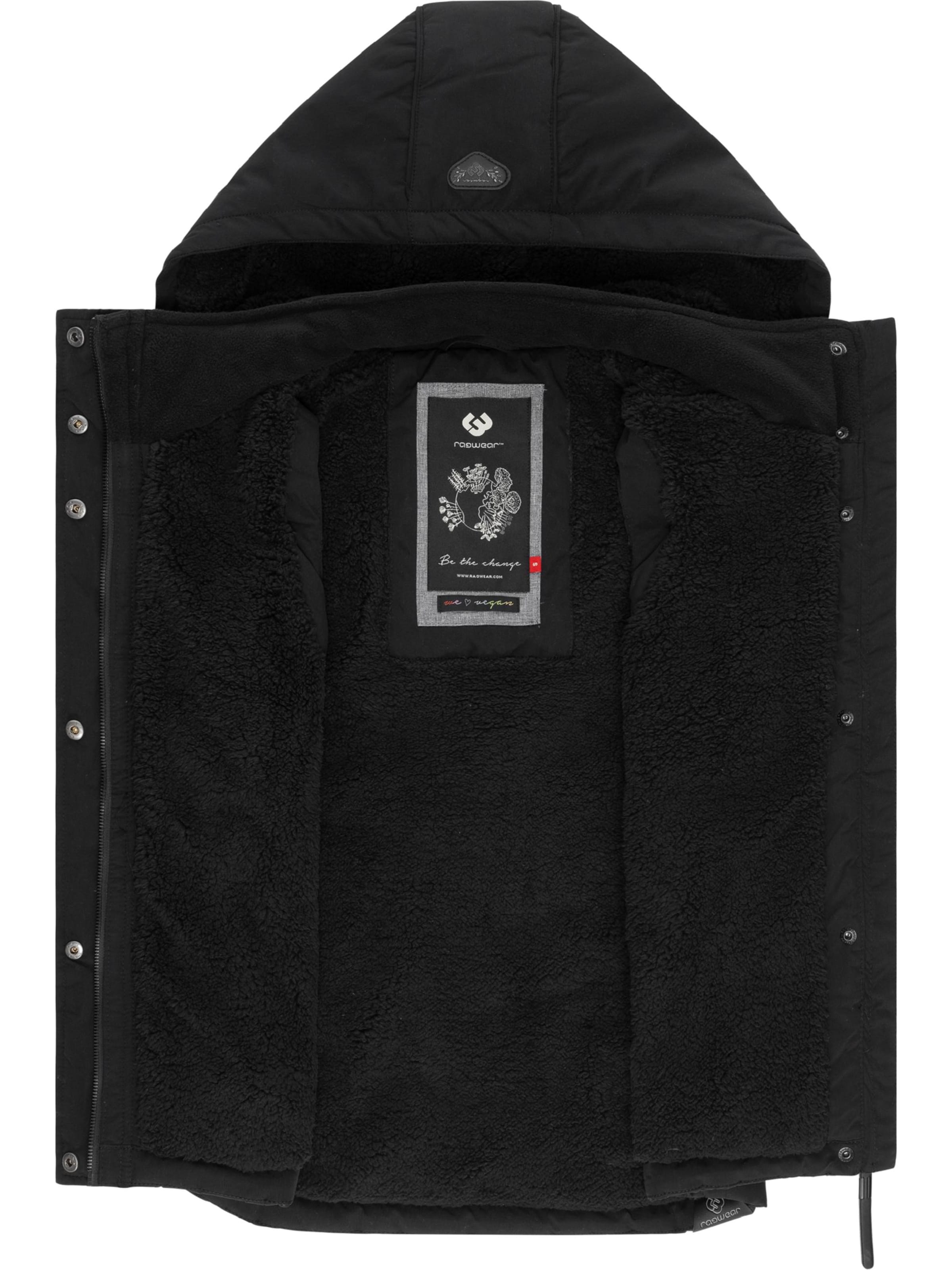 melns Ragwear Veste 'Hesty'