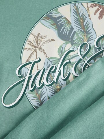 žalia Jack & Jones Plus Marškinėliai 'JJHONOLULU'