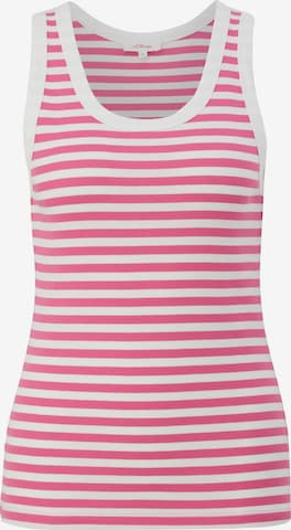 Tops en tricot s.Oliver en rose : devant