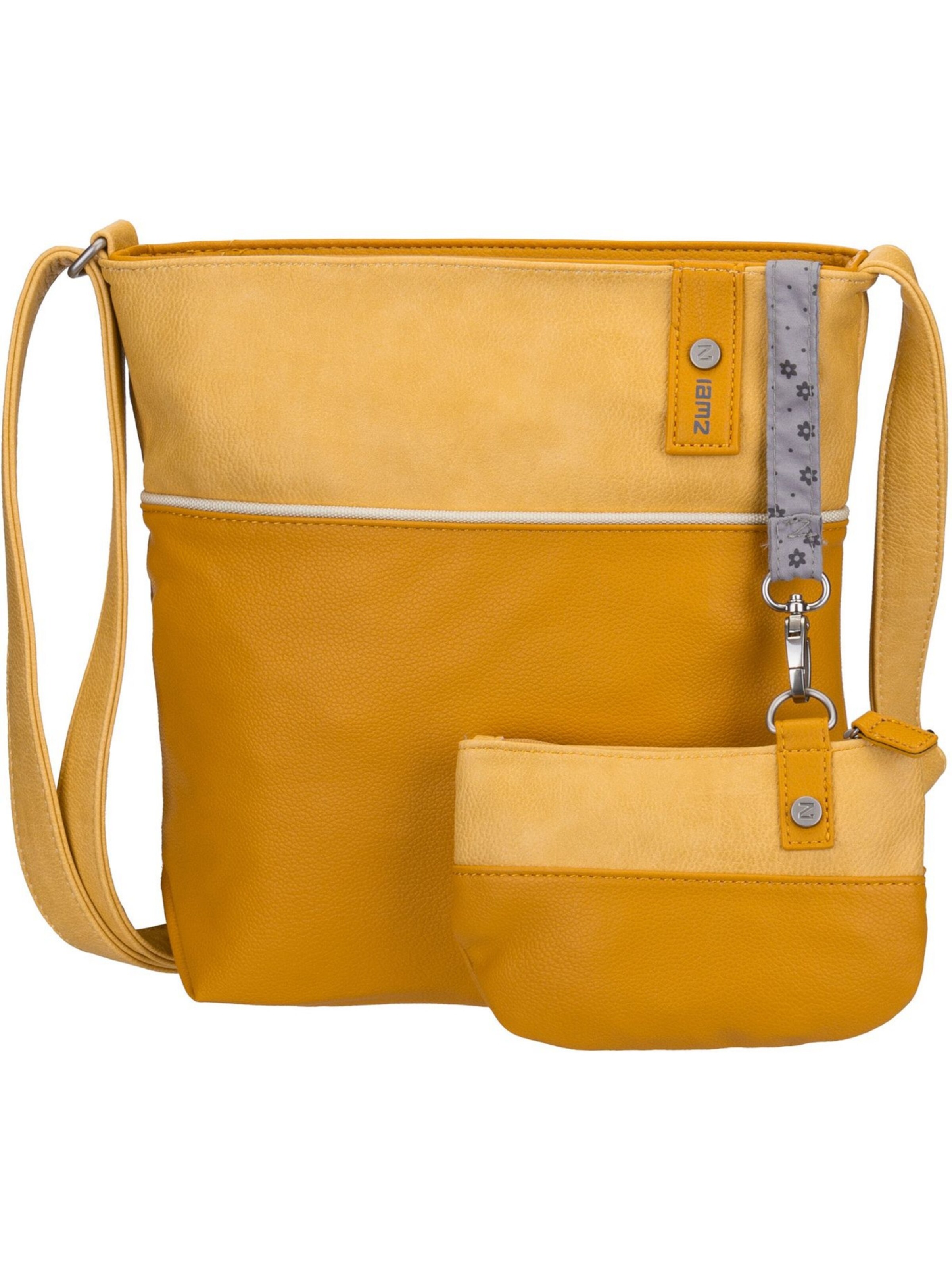 ZWEI Handbag ' Jana J10 ' in Yellow