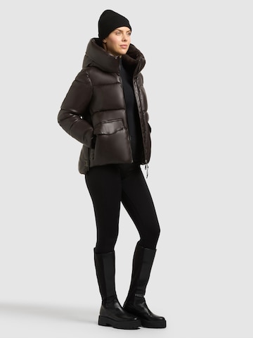 khujo Jacke 'Aurora2' in Braun