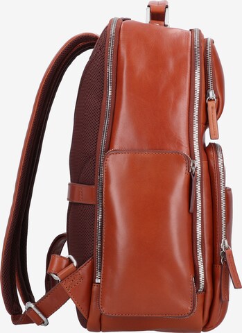 LEONHARD HEYDEN Rucksack in Braun