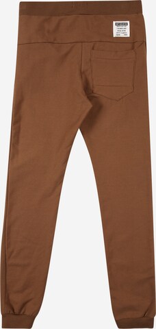 Tapered Pantaloni 'Honk' di NAME IT in marrone