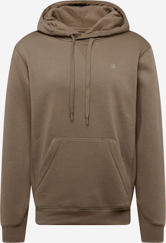 Sweat-shirt 'Premium Core' G-STAR en vert : devant