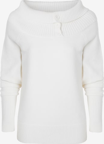 TATUUM Neulepaita värissä valkoinen: etupuoli