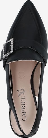 CAPRICE Slingpumps in Schwarz