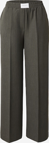 VERSTIQUEWide Leg/ Široke nogavice Hlače - zelena boja: prednji dio