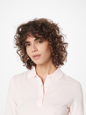 LACOSTE - Camisa em rosa