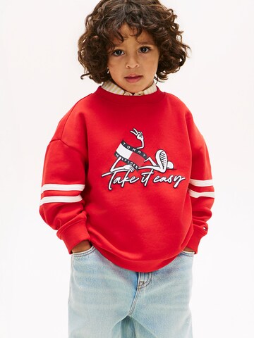 TOMMY HILFIGER Sweatshirt in Red: front