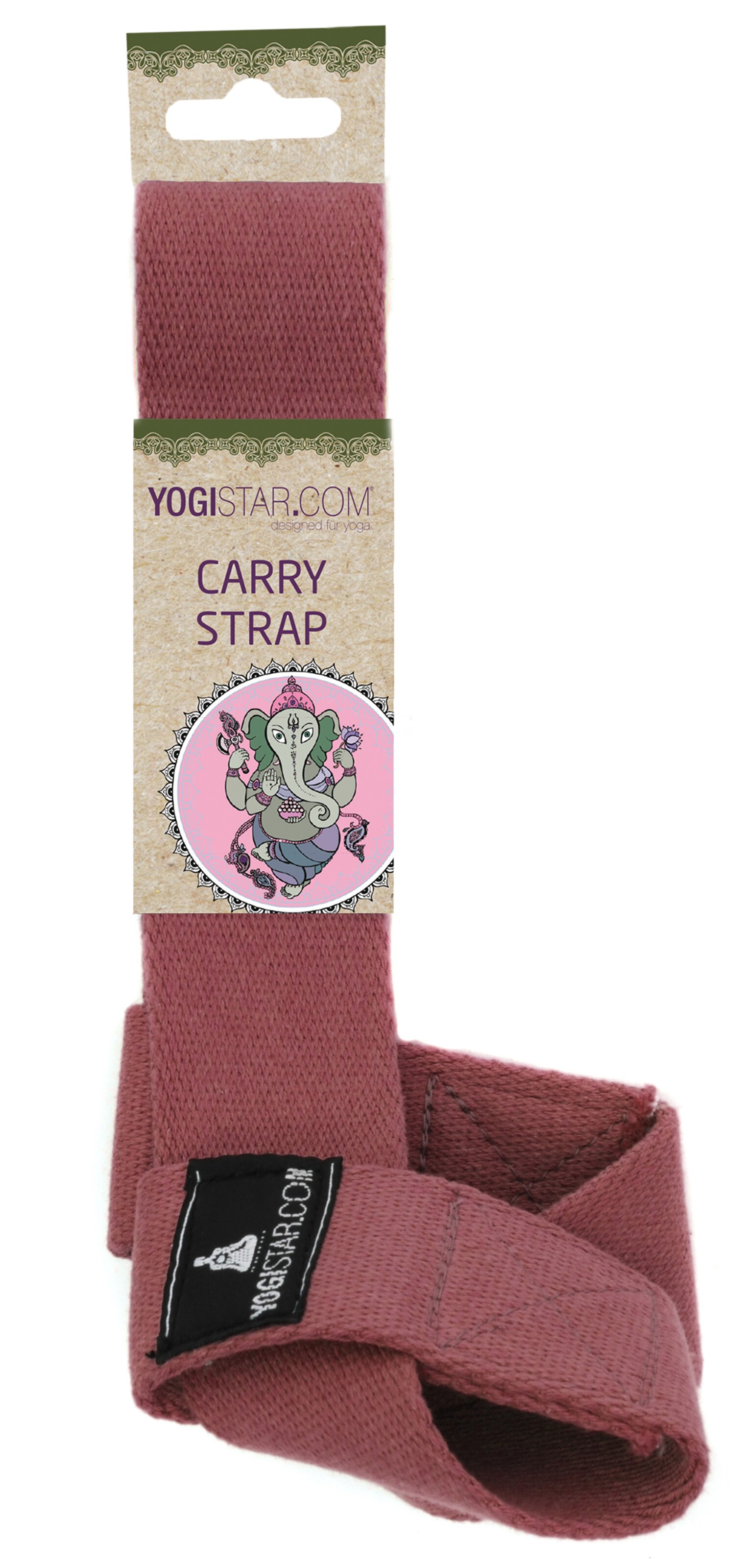 YOGISTAR.COM Yogatrageband 'Carry Strap' in Rot