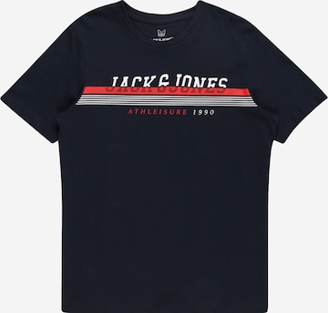 Jack & Jones Junior T-Shirt 'Ron' in Blau: predná strana
