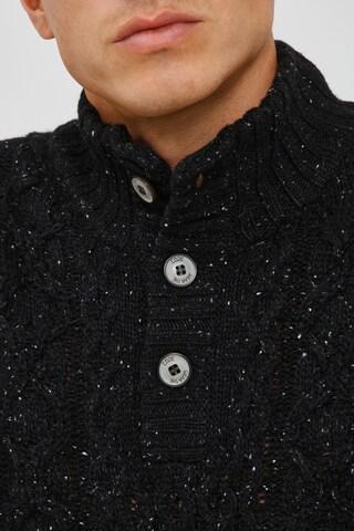 INDICODE JEANS Sweater 'Benat' in Black