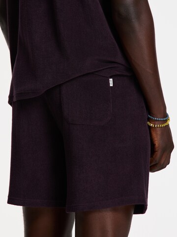Shiwi Regular Broek 'Evan' in Lila