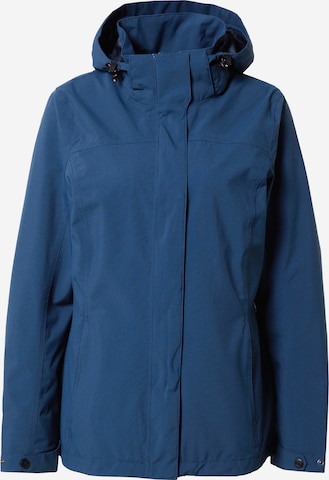 KILLTEC Outdoorjas 'Kos 92' in Blauw: voorkant