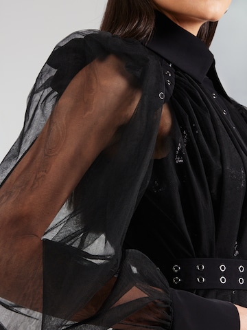 Karl Lagerfeld Рокля за коктейл в черно