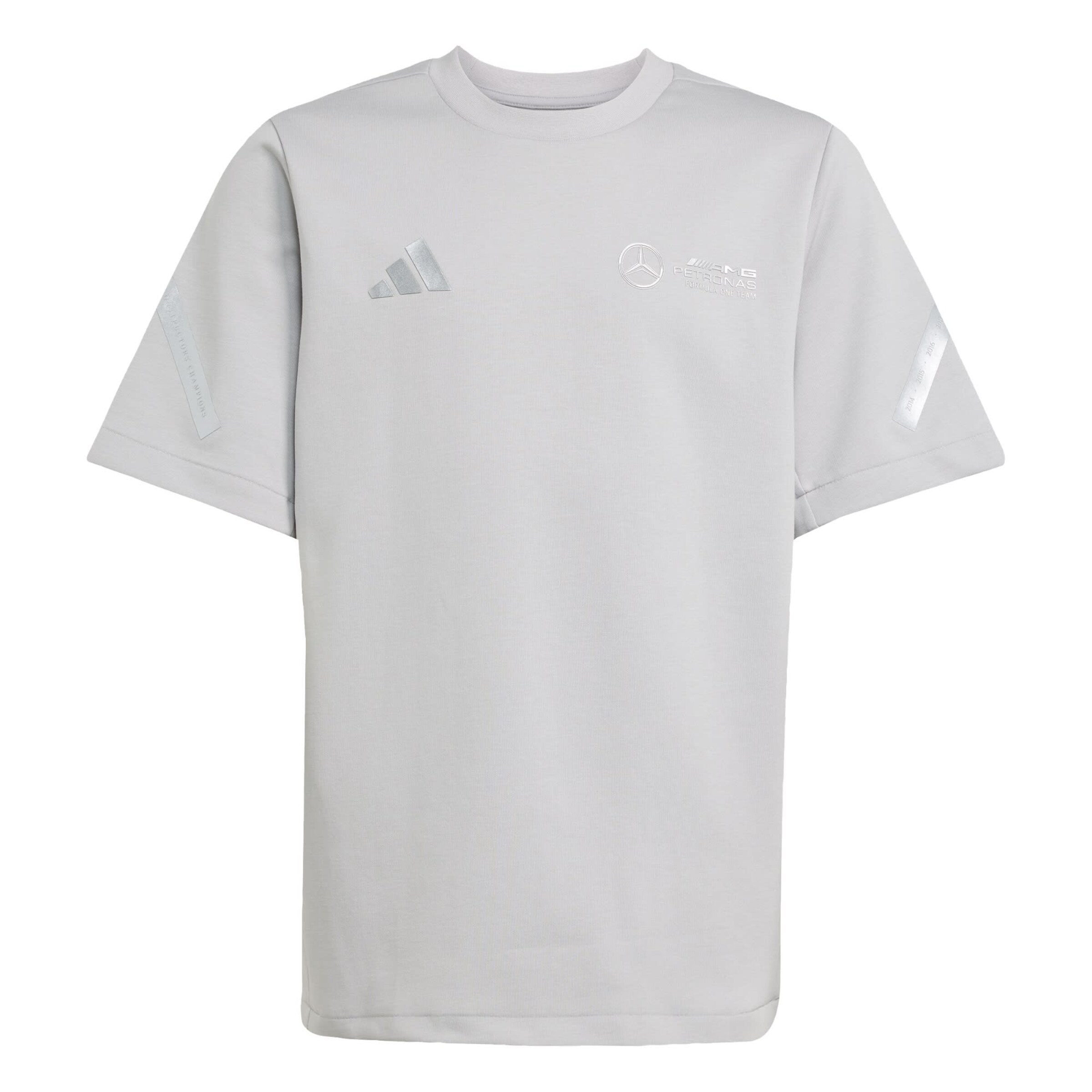 T-Shirt fonctionnel 'Mercedes - AMG Petronas Formula One Team' ADIDAS PERFORMANCE en gris : devant
