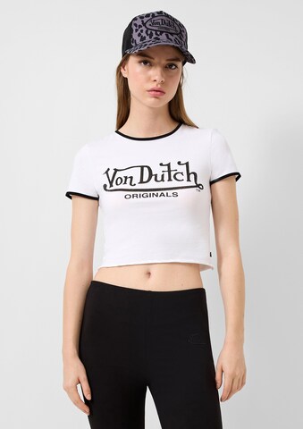 QS Cap 'QS x Von Dutch' in Lila: Vorderseite
