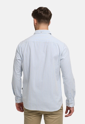 Kronstadt Regular fit Button Up Shirt 'Tanner' in Blue