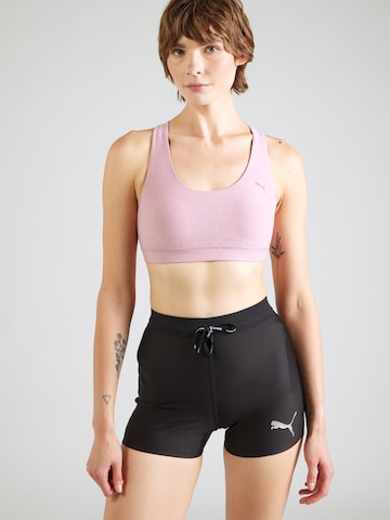 PUMA Bustier Urheilurintaliivit värissä vaaleanpunainen: etupuoli