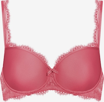 Mey T-shirt Bra in Pink: front