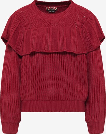 Pull-over myMo ROCKS en rouge : devant