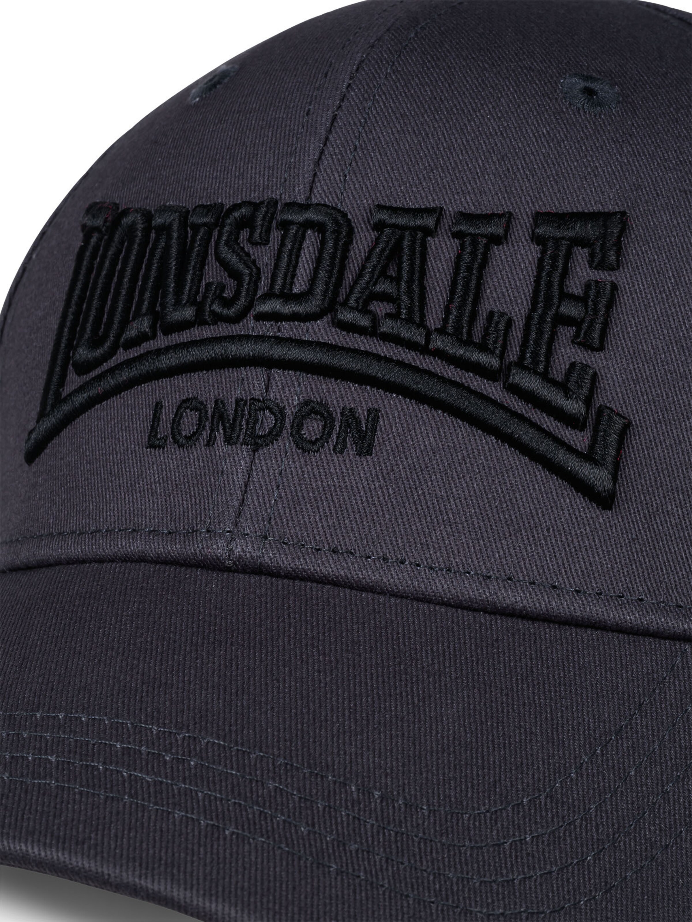 LONSDALE Lippalakki 'FLIXTON' värissä harmaa