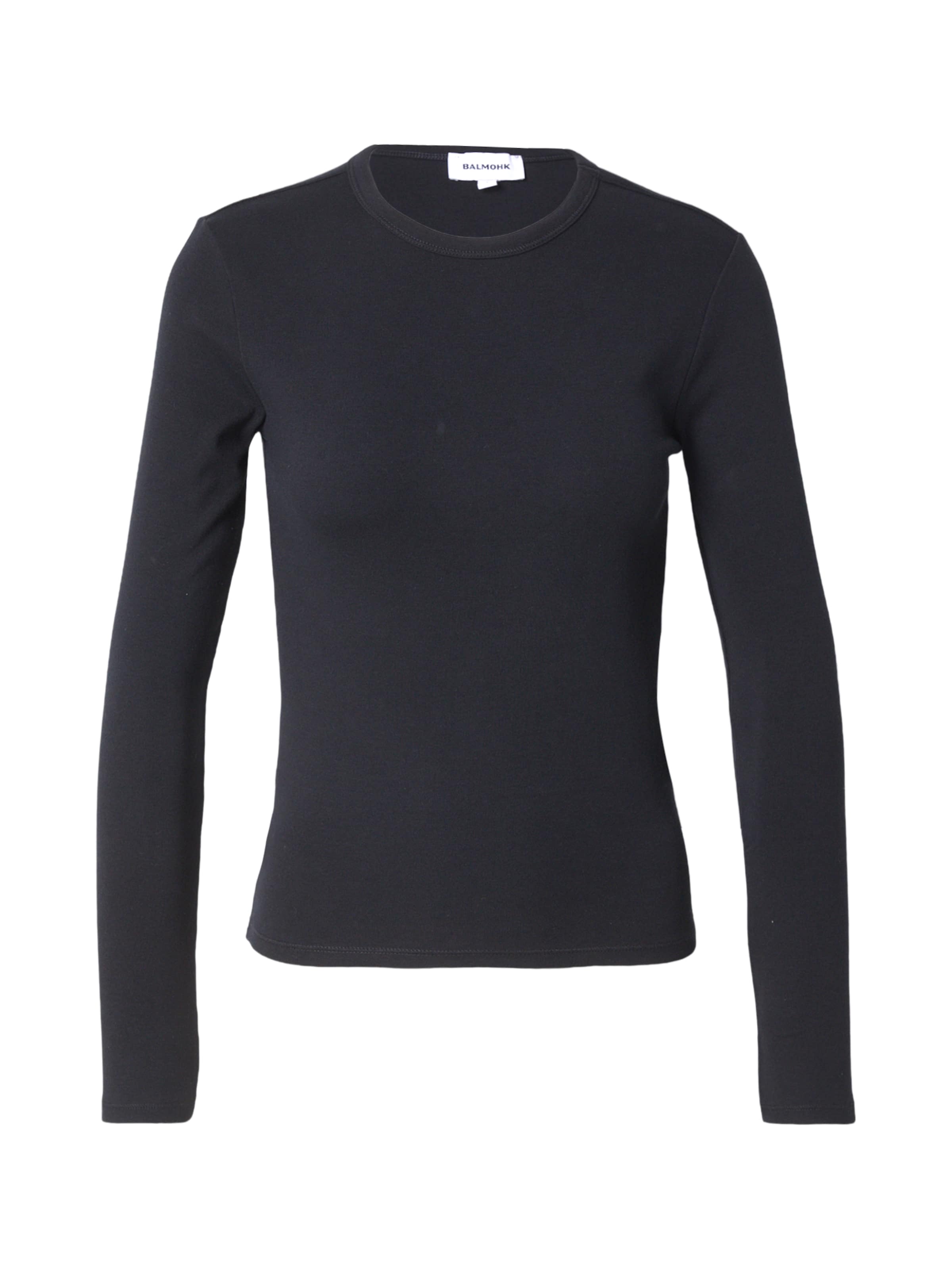 BALMOHK Shirt in Black: front