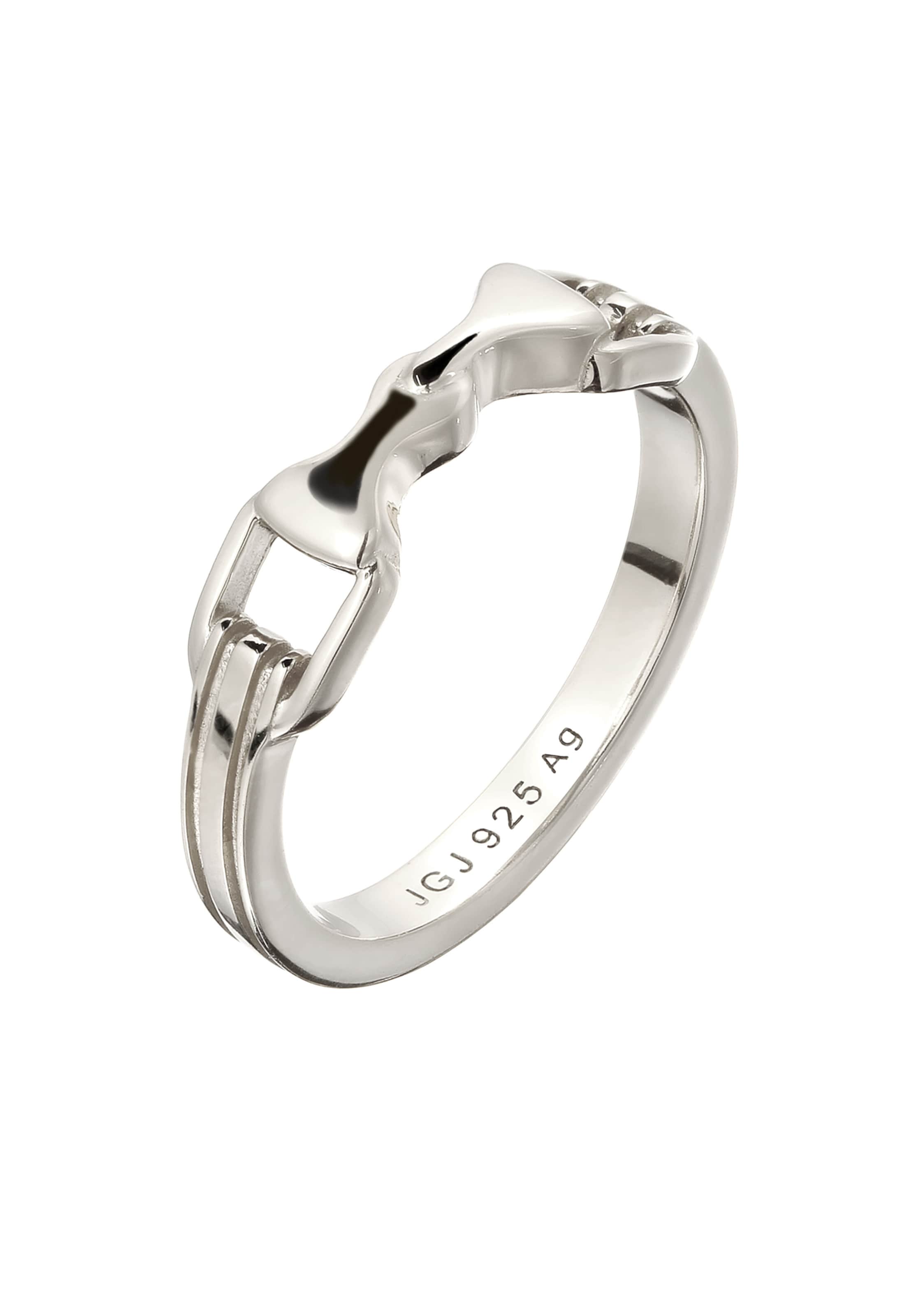 ELLI Ring in Silver: front