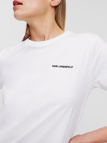Karl Lagerfeld Koszulka w kolorze biały