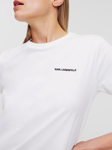 balts Karl Lagerfeld T-Krekls